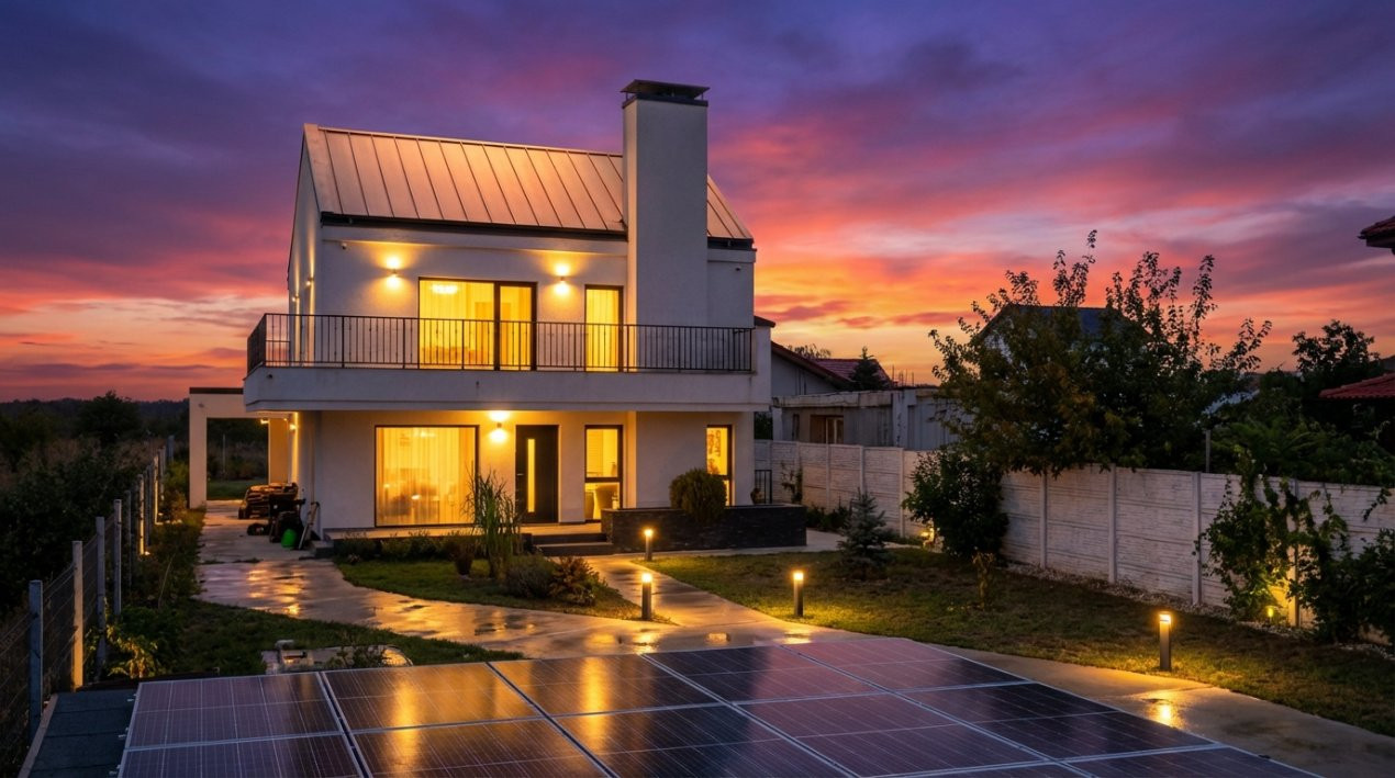 Vila smart. eleganta, arhitectura rafinata, in Cernica