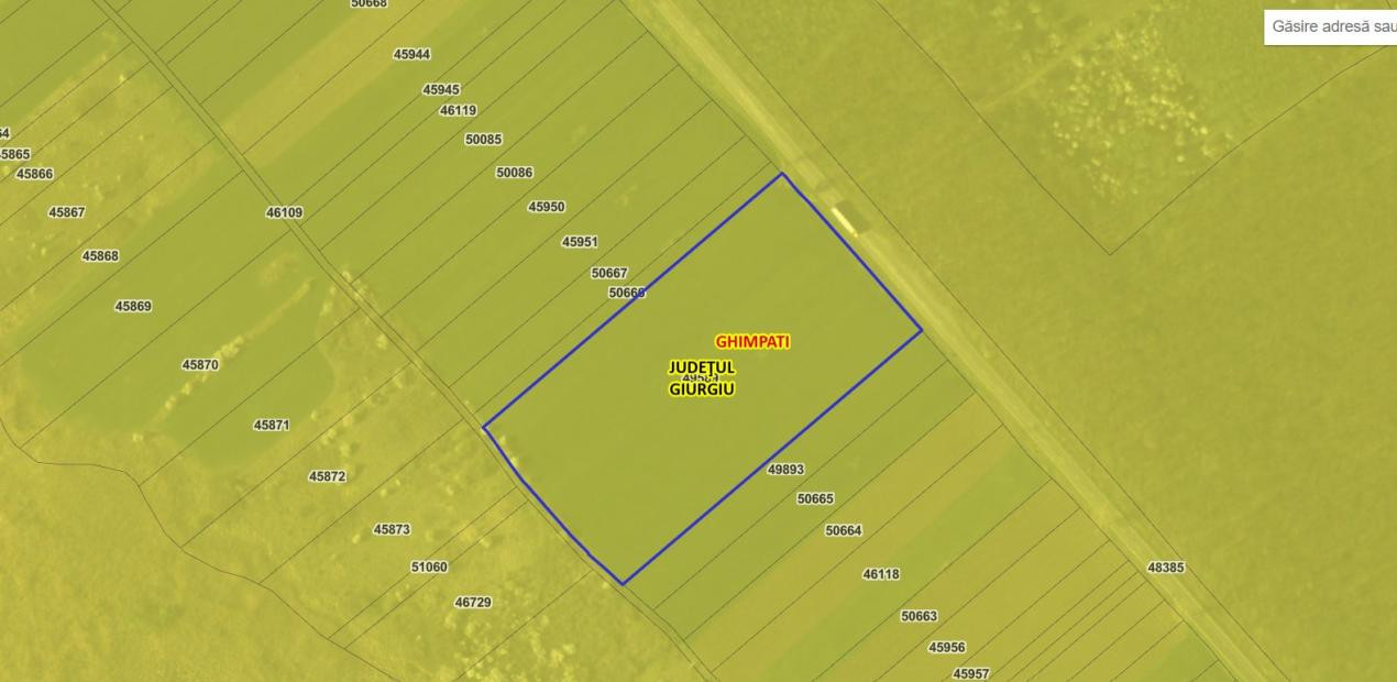 Oportunitate de investitie, Teren intravilan la DN, 100 ml deschidere