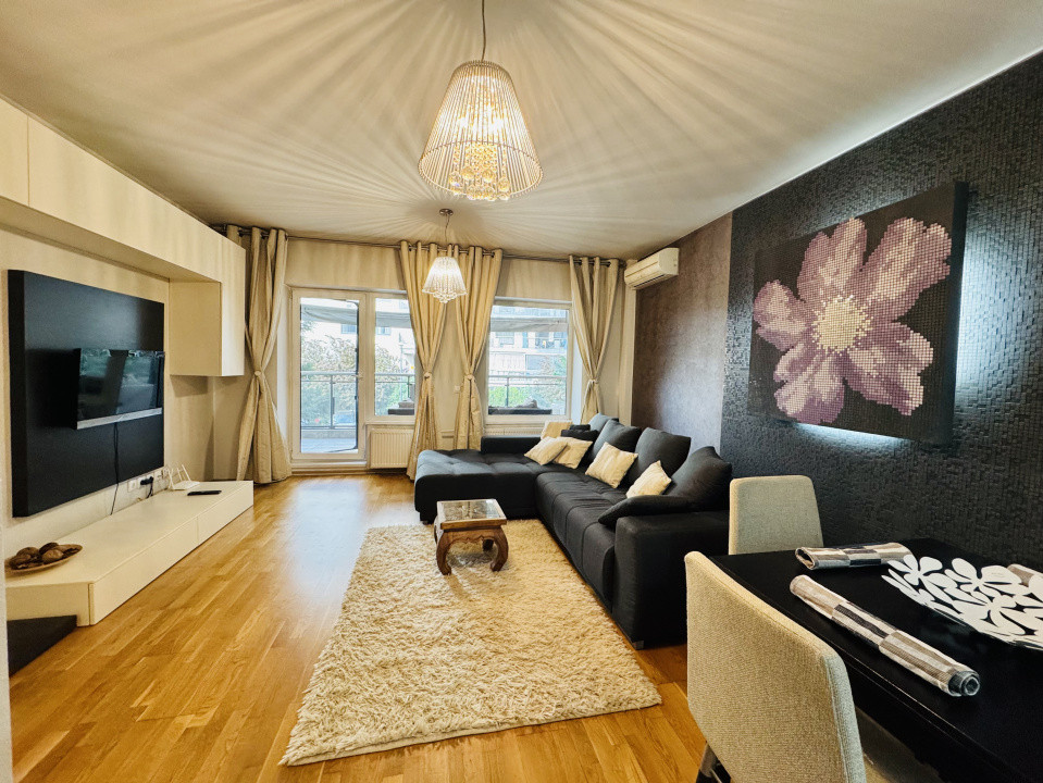 Apartament cu terasa & garaj subteran de Inchiriat in Dristor New Town 