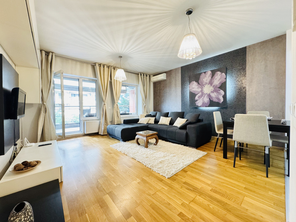 Apartament cu terasa & garaj subteran de Inchiriat in Dristor New Town 