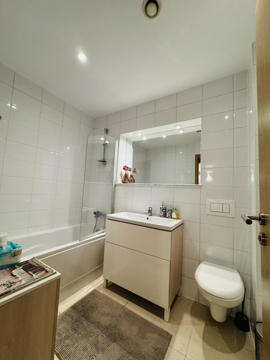 Apartament cu terasa & garaj subteran de Inchiriat in Dristor New Town 