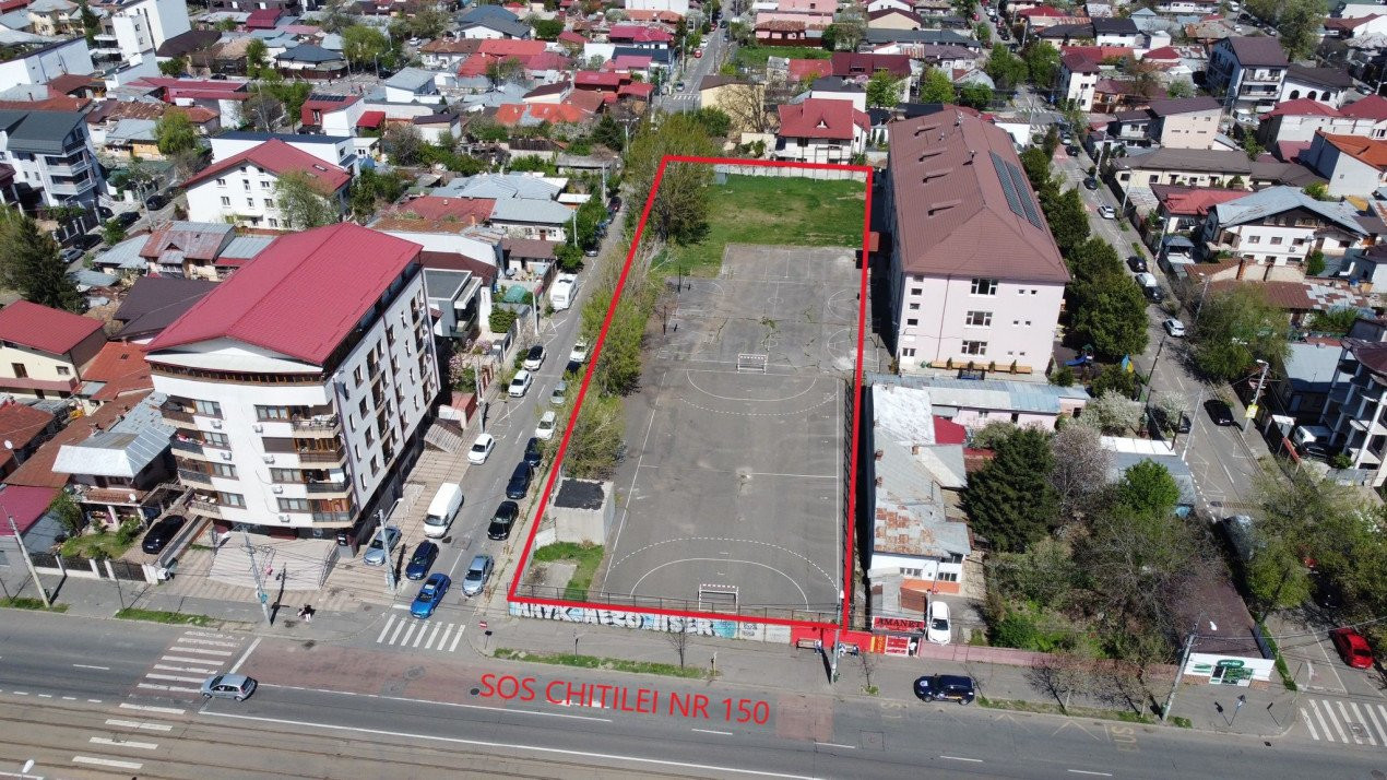 Teren unic de 3300mp pe Sos Chitilei - ideal pentru dezvoltatori