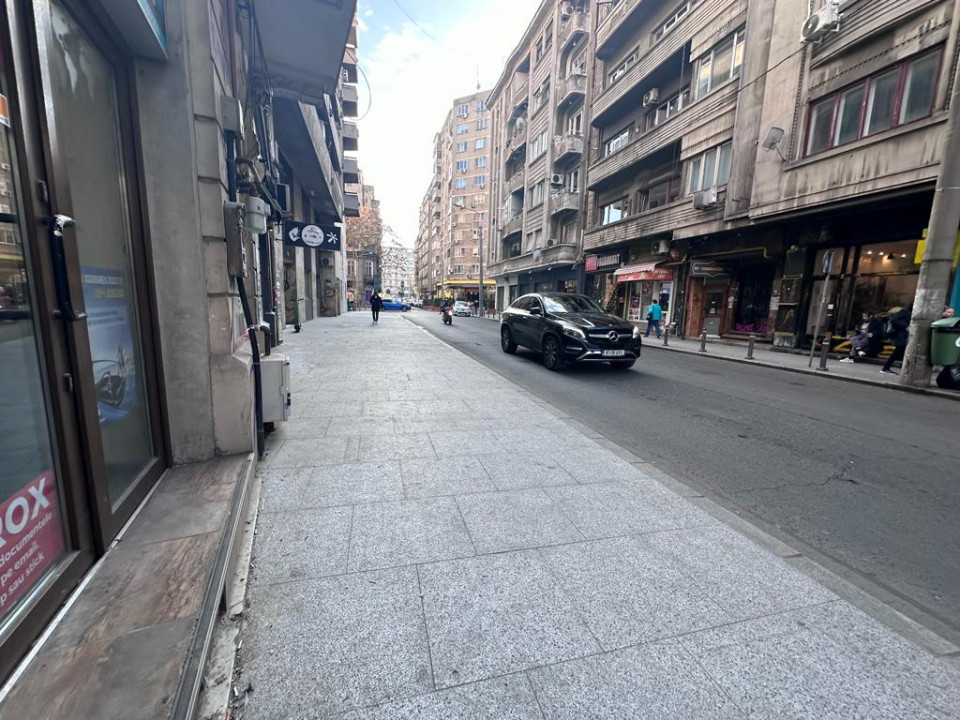 Spațiu comercial stradal/ ultracentral Calea Victoriei/Cișmigiu